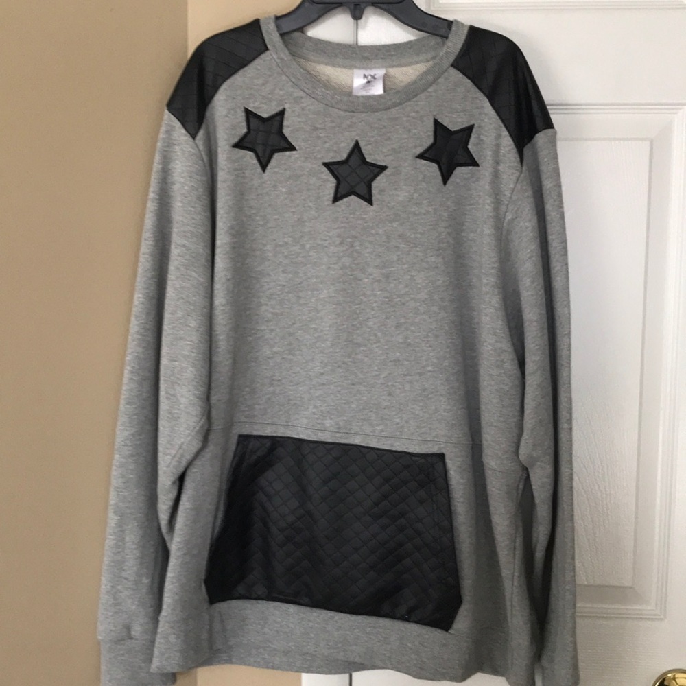 Grey sweatshirt, adult medium